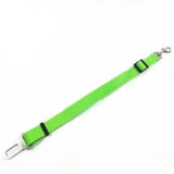Adjustable Pet Car Seat Belt Harness - Safe Travel Leash for Dogs and Cats, Machine Washable Nylon Design