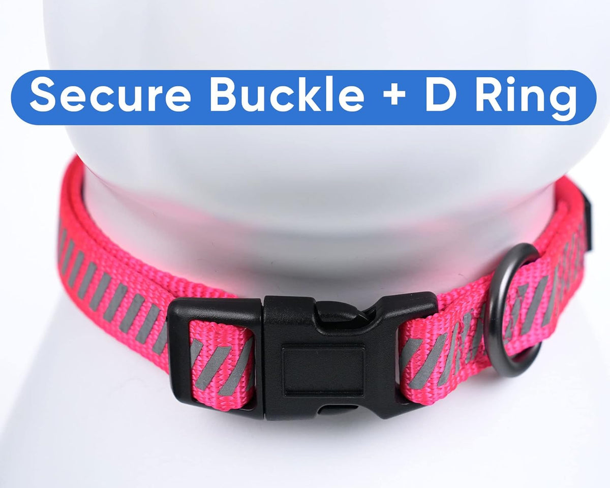 Adjustable Reflective Dog Collar for Dog and Puppies 