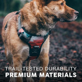 Embark Adventure Reflective No-Pull Dog Harness for Small Breeds - Durable Military-Grade Nylon with Front Clip and Gel-Enhanced Handle