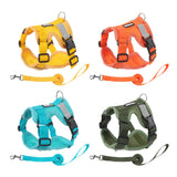 Adjustable Escape-Proof Reflective Cat Harness with Leash - Perfect for Safe Outdoor Walks with Small to Medium Cats and Kittens